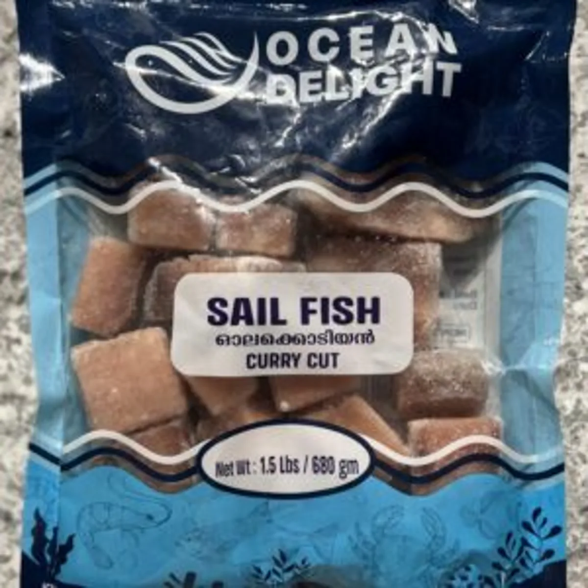 Frozen Sail Fish
