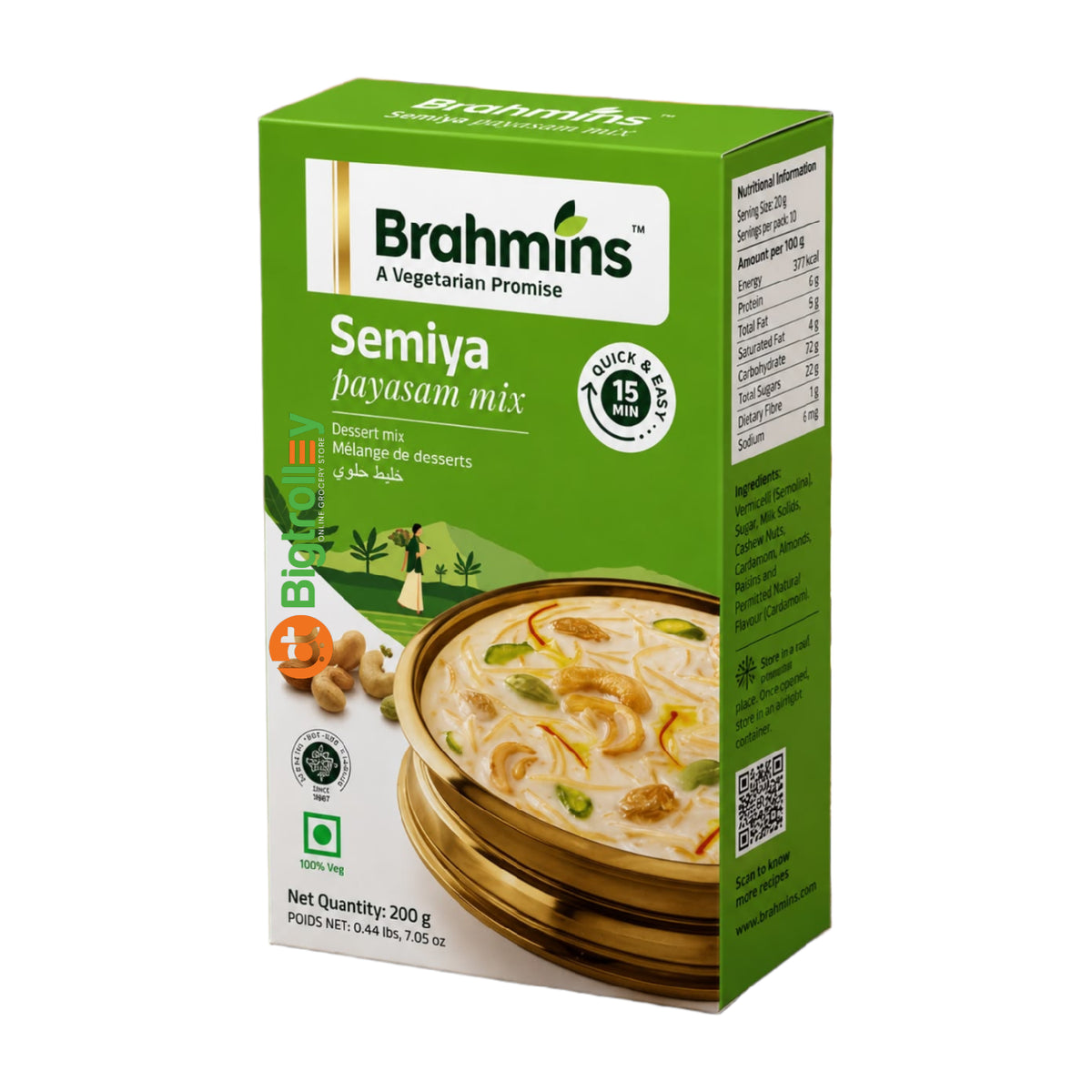 Brahmins Vermicelli Payasam 200 g